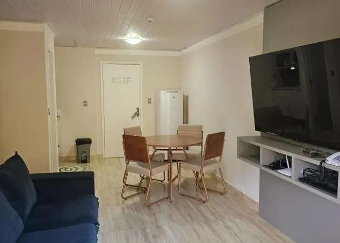 Agradavel Flat - Cavalinho Branco Em Aguas De Lindoia Com Ar-Condicionado
